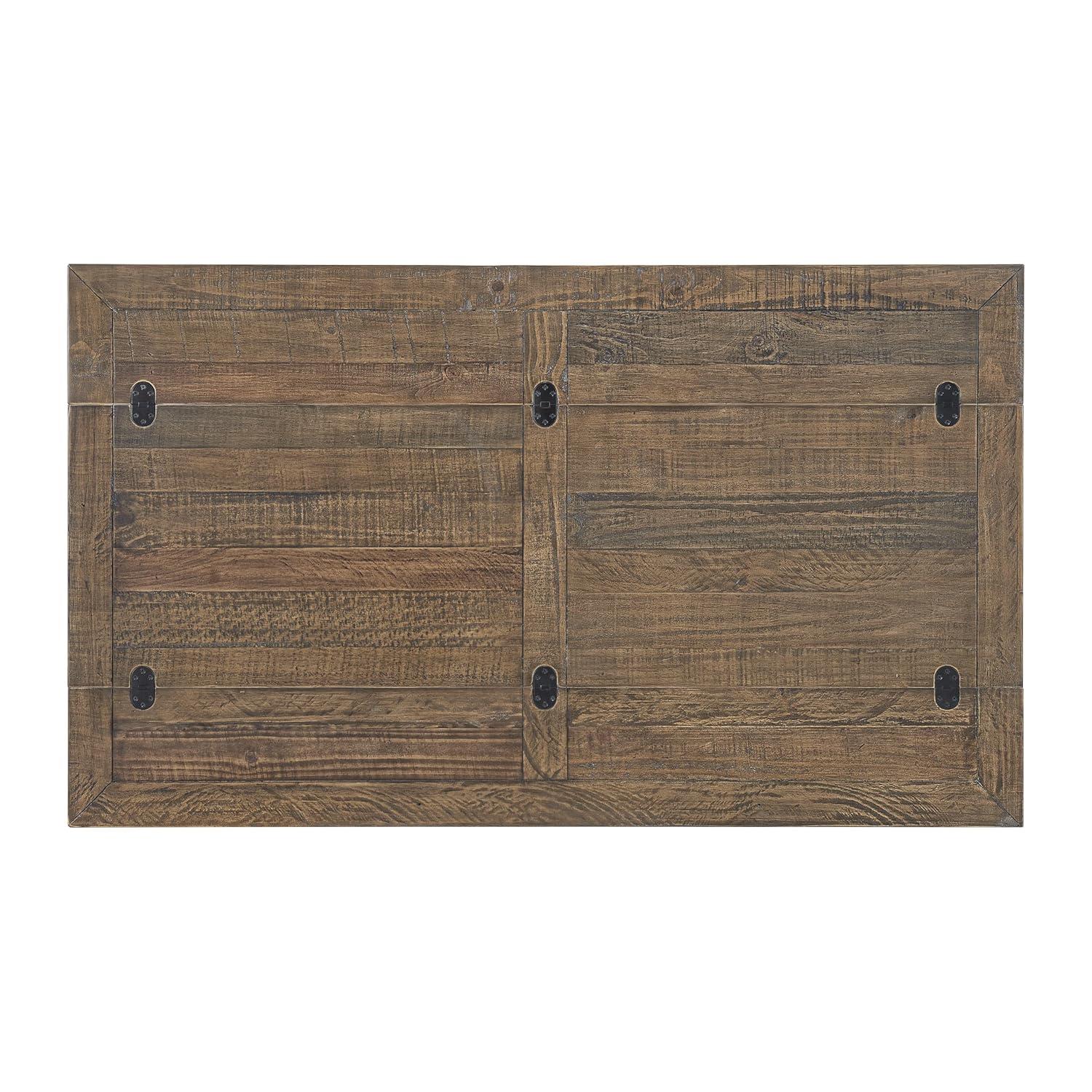 Martin Svensson Home Napa Solid Wood Flip Top Sofa Table Reclaimed Natural Brown