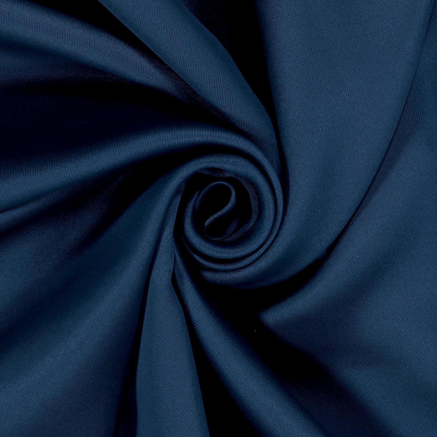 Eclipse Phoenix Darrell Solid Blackout Thermal Rod Pocket Single Curtain Panel