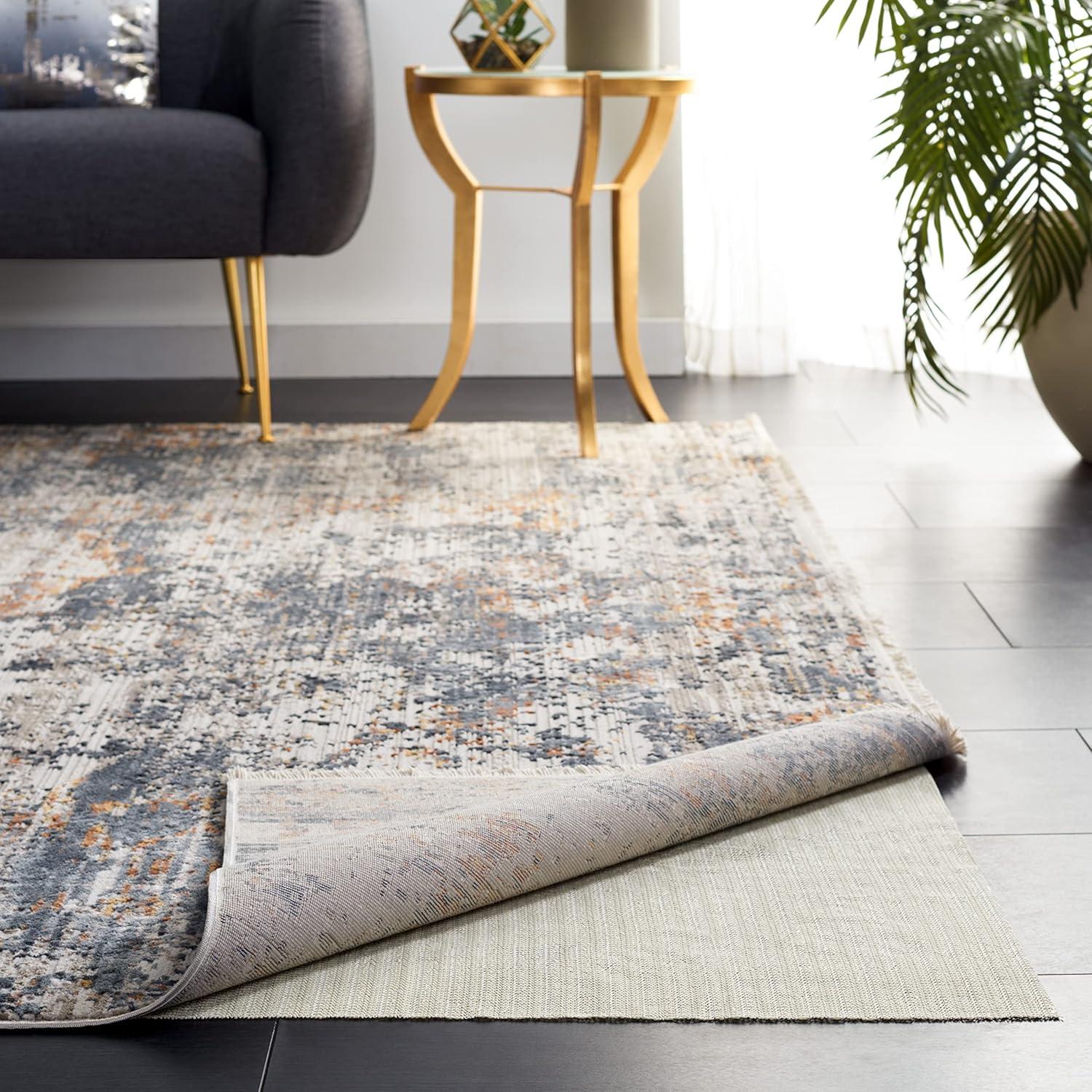 Ultra Pad PAD121 Power Loomed Indoor Rug Pad - White - 9' x 12' - Safavieh