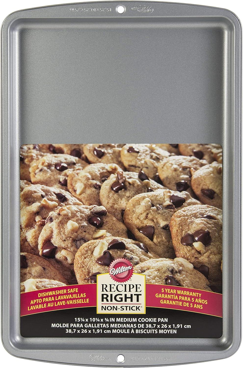 Wilton Silver Non-Stick Medium Cookie Sheet Pan