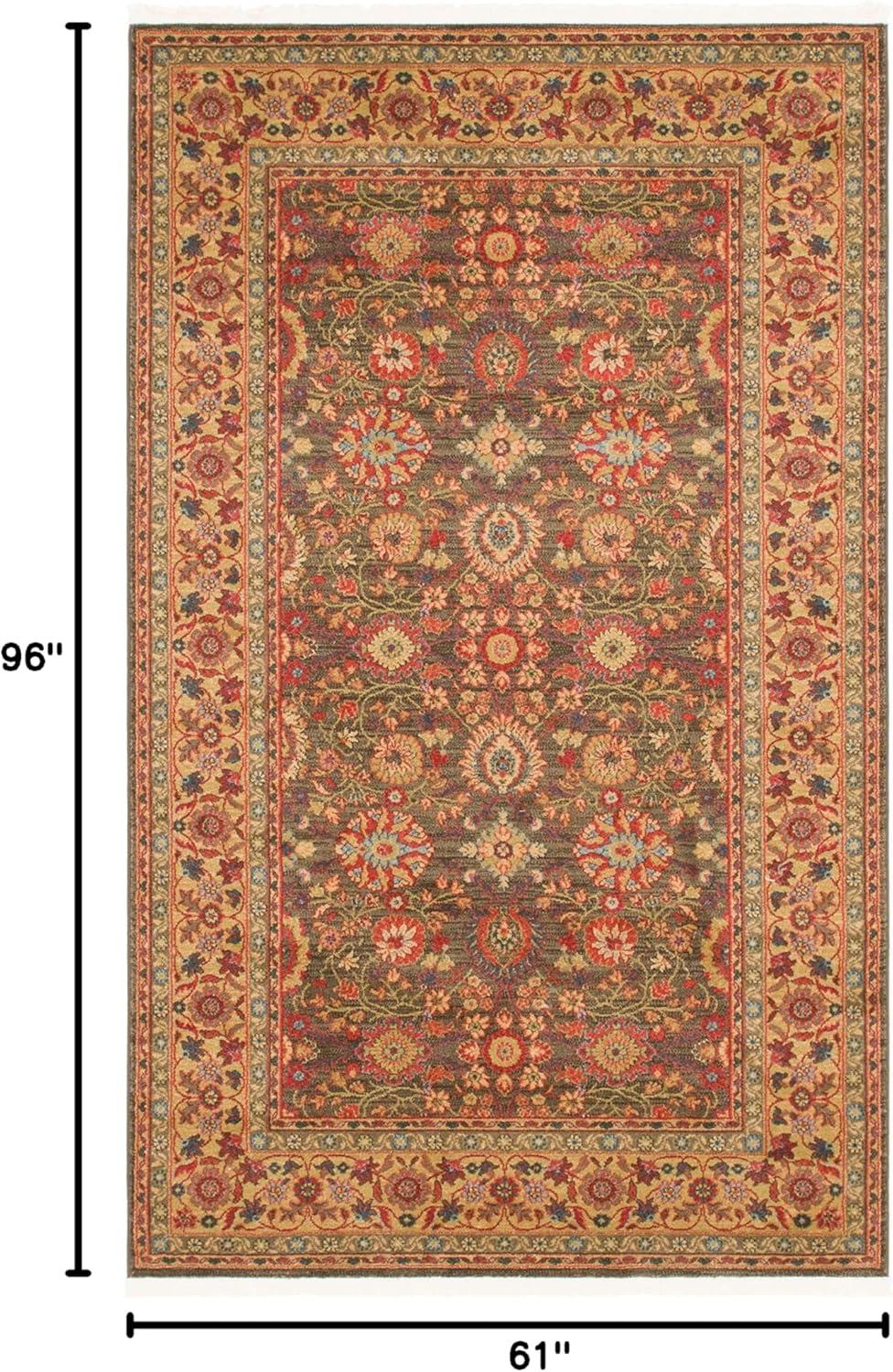 Rugs.com Chelsea Collection Rug – 5' x 8' Light Brown Medium Rug Perfect For Bedrooms, Dining Rooms, Living Rooms