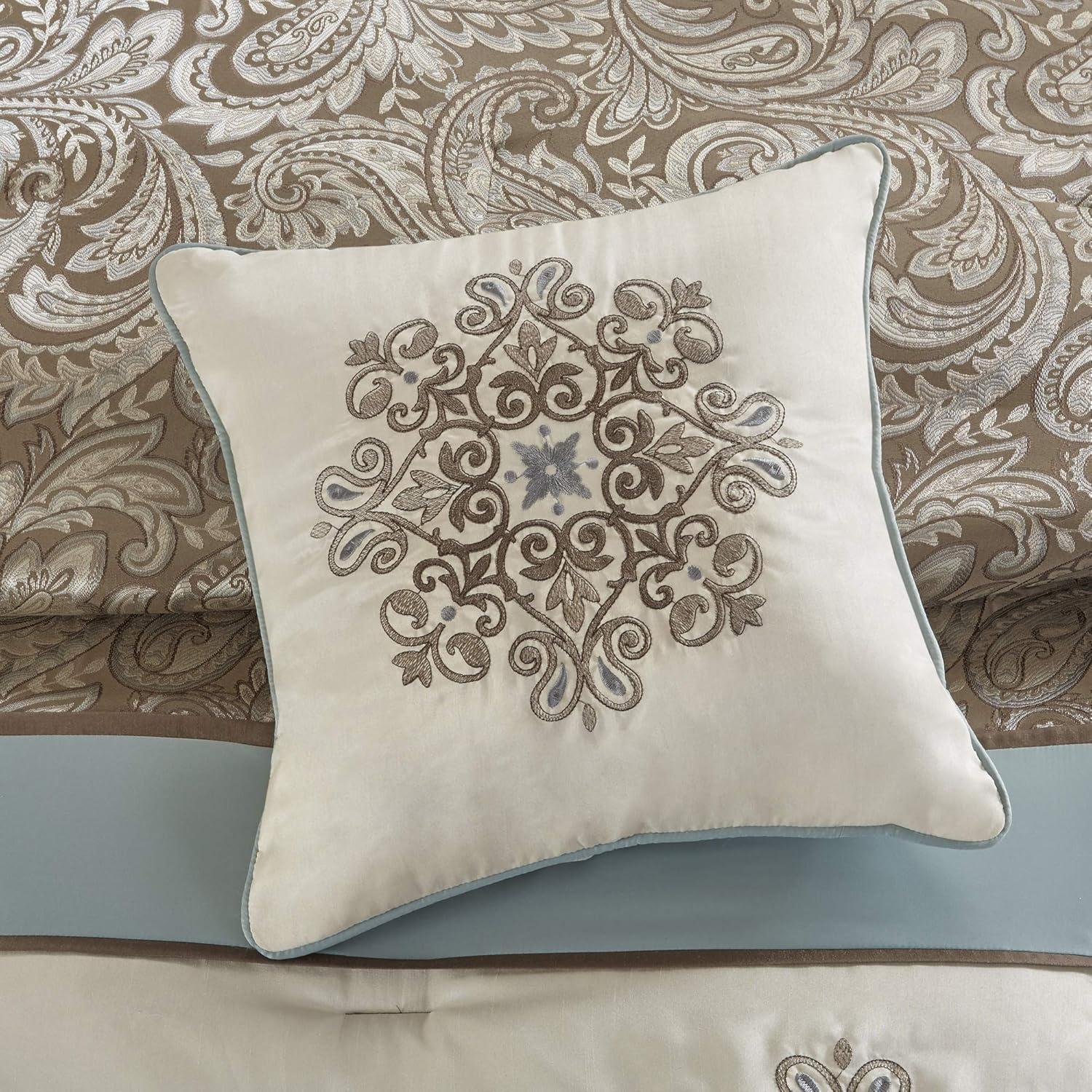 Caroline Jacquard 7 Piece Comforter Set