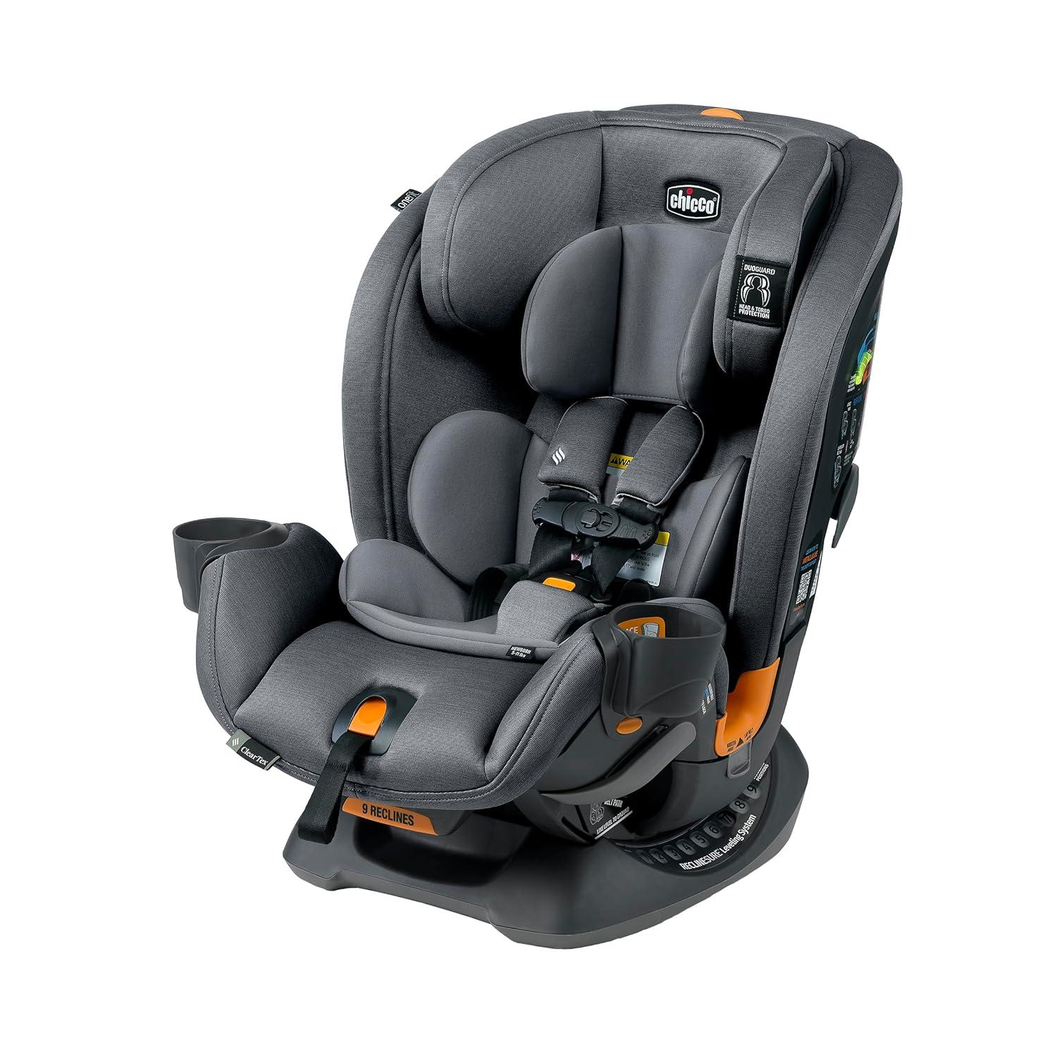 Chicco OneFit ClearTex All-in-One Convertible Car Seat - Slate