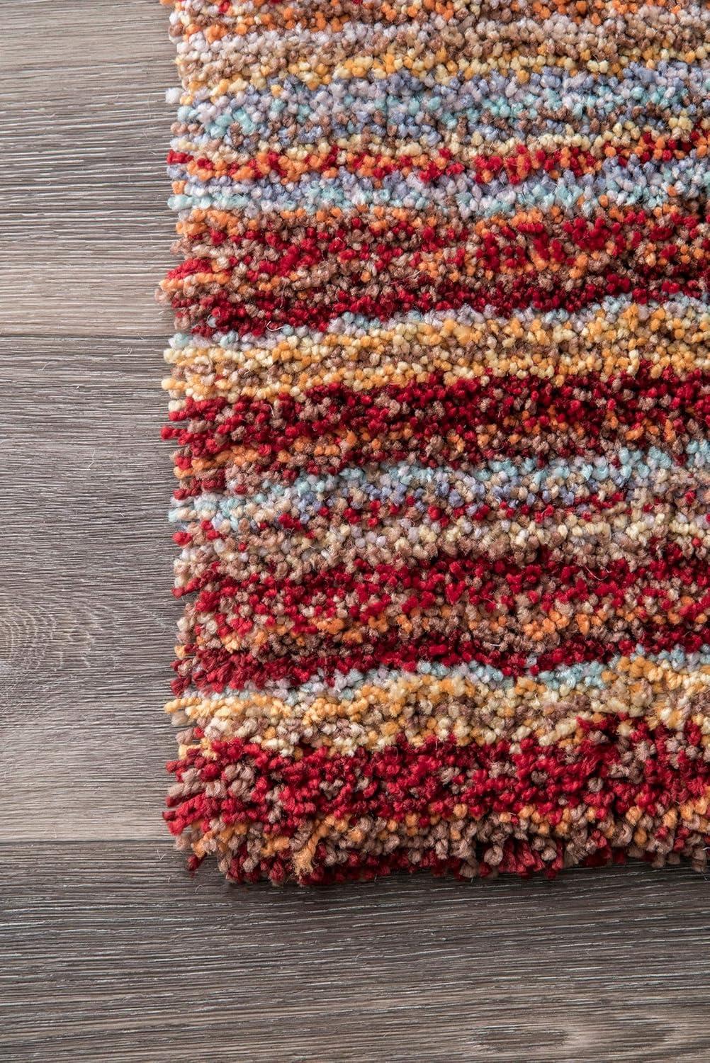 Drey Ombre Shag Area Rug - nuLOOM