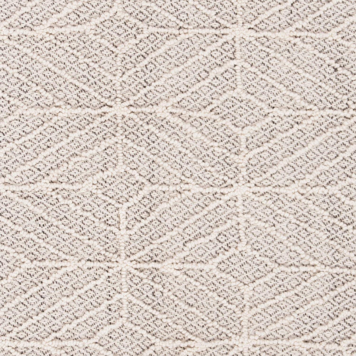 Trace TRC212 Hand Tufted Accent Rug - Ivory/Black - 2'3"x4' - Safavieh.
