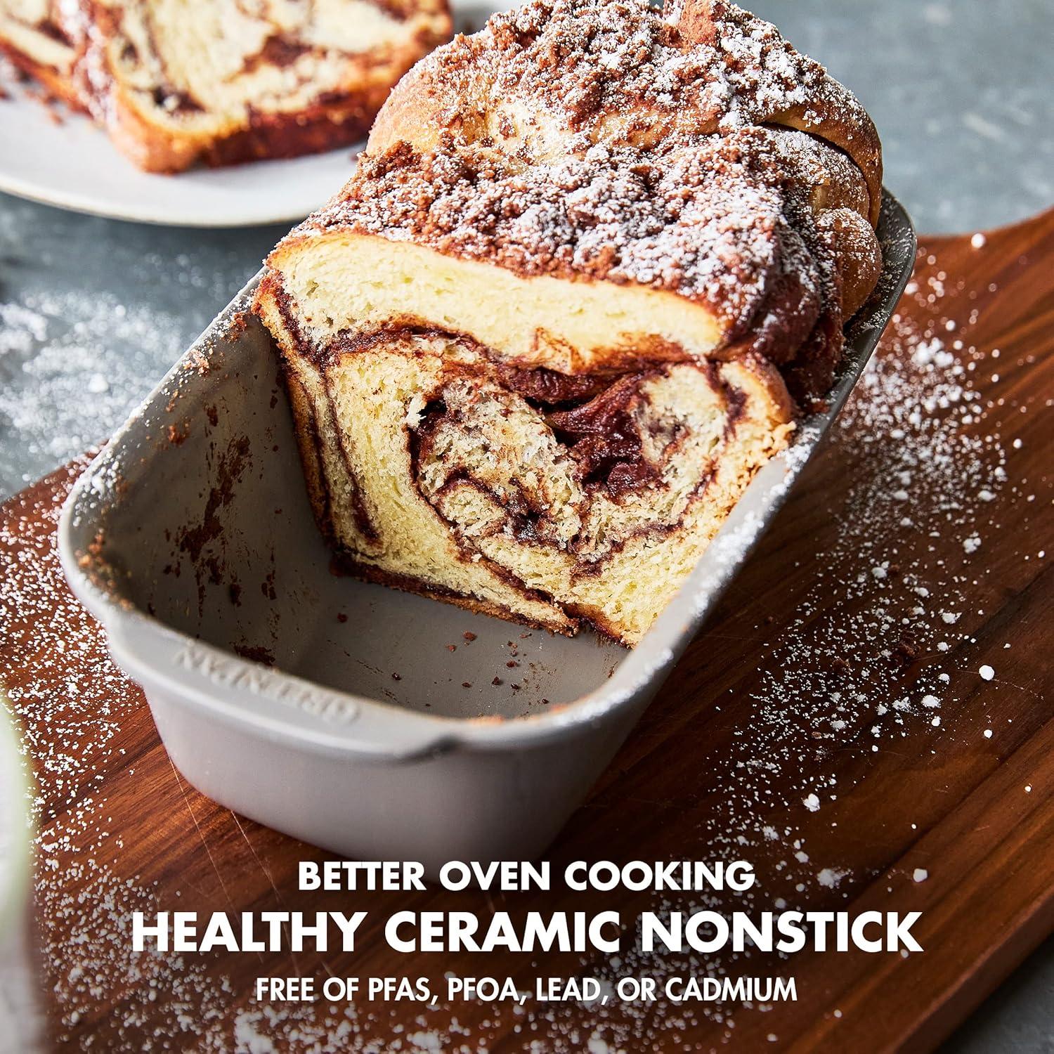 GreenPan Elite Ovenware Dark Grey Loaf Pan