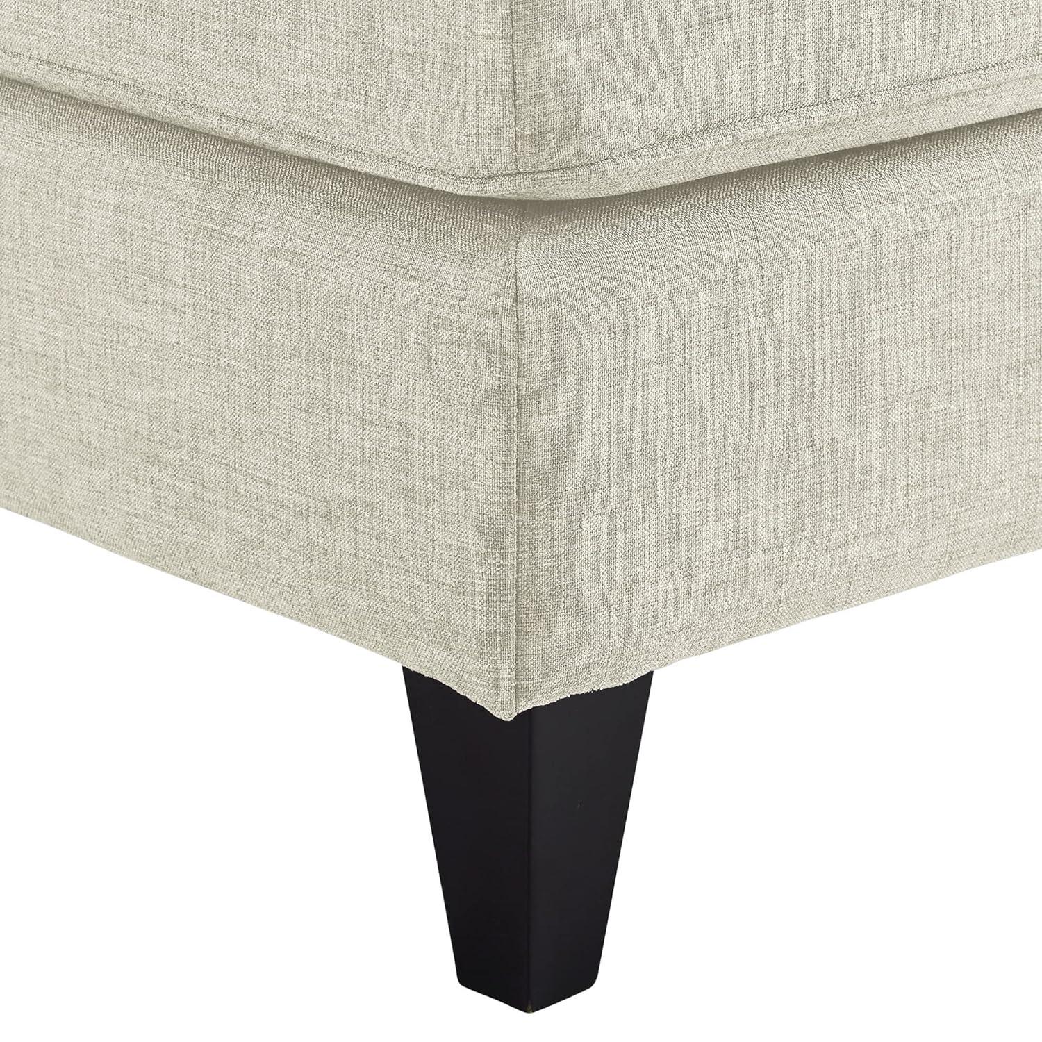 Serta Harmon Upholstered Reversible Sectional Sofa and Chaise