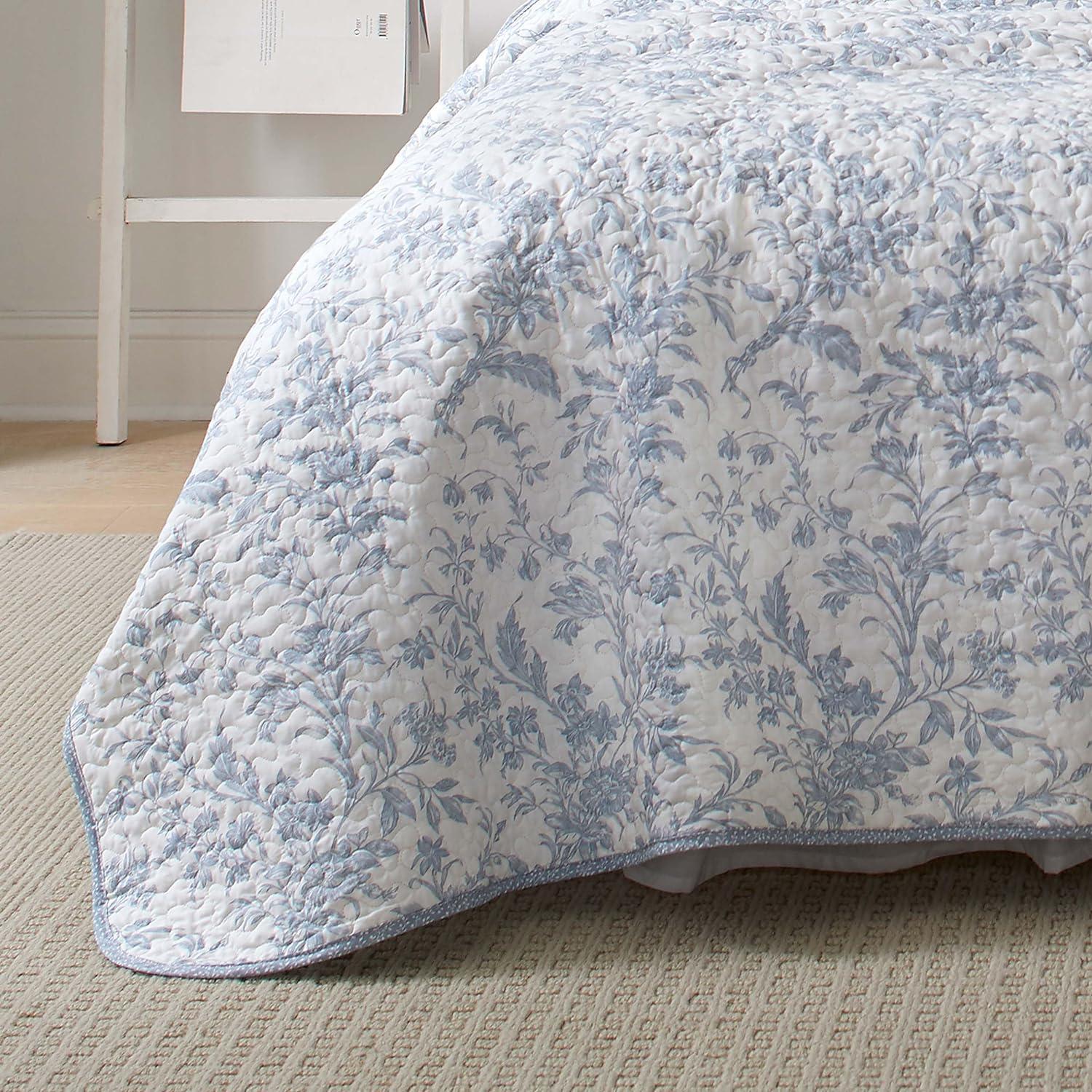 Laura Ashley Amberley Reversible Cotton Quilt Set