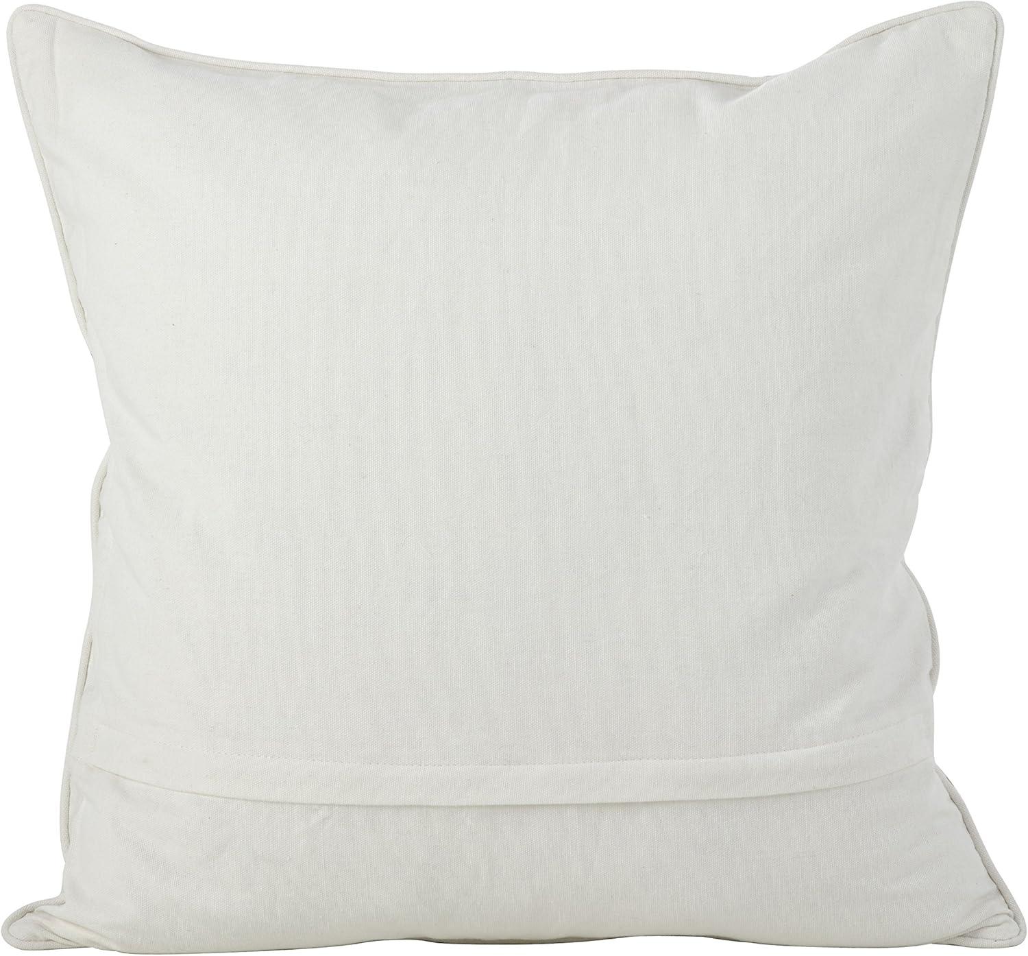 Down Filled Metallic Diamond Design Throw Pillow - Saro Lifestyle