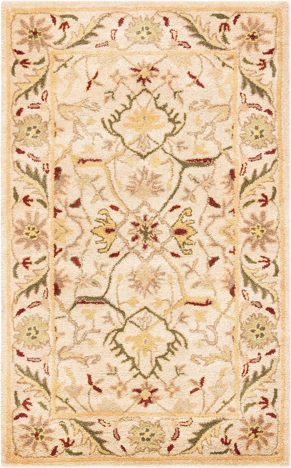 Antiquity AT14 Hand Tufted Indoor Accent Rug - Ivory - 3'x5' - Safavieh