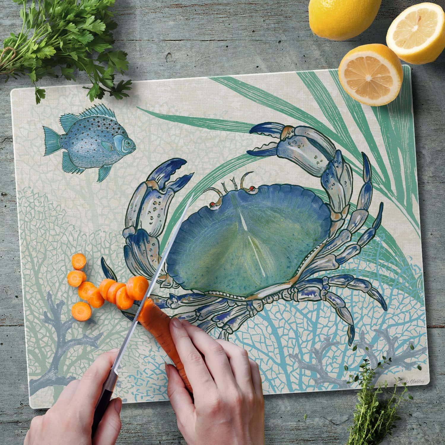 CounterArt Glass Oceana Cutting Board