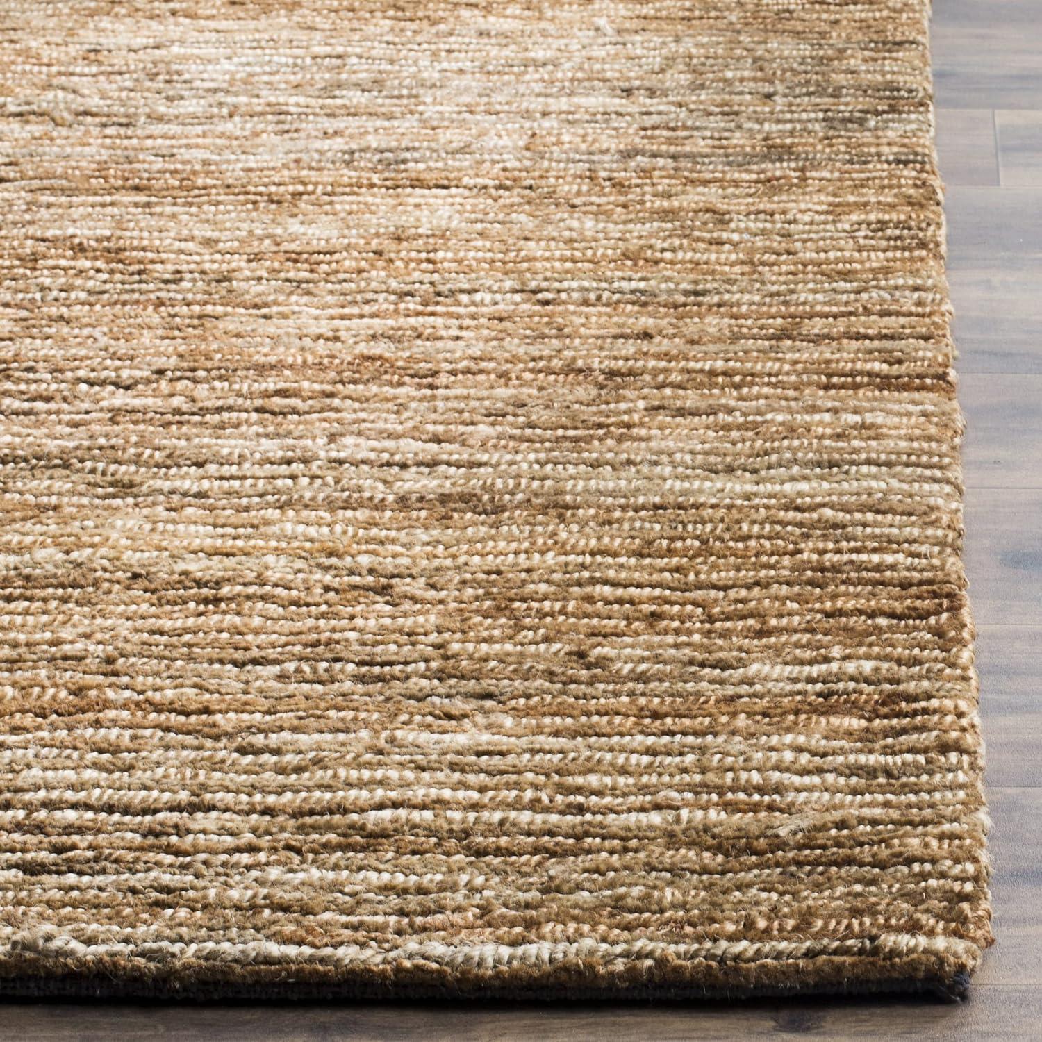 Handmade Natural Jute Rectangular 4' x 6' Rug