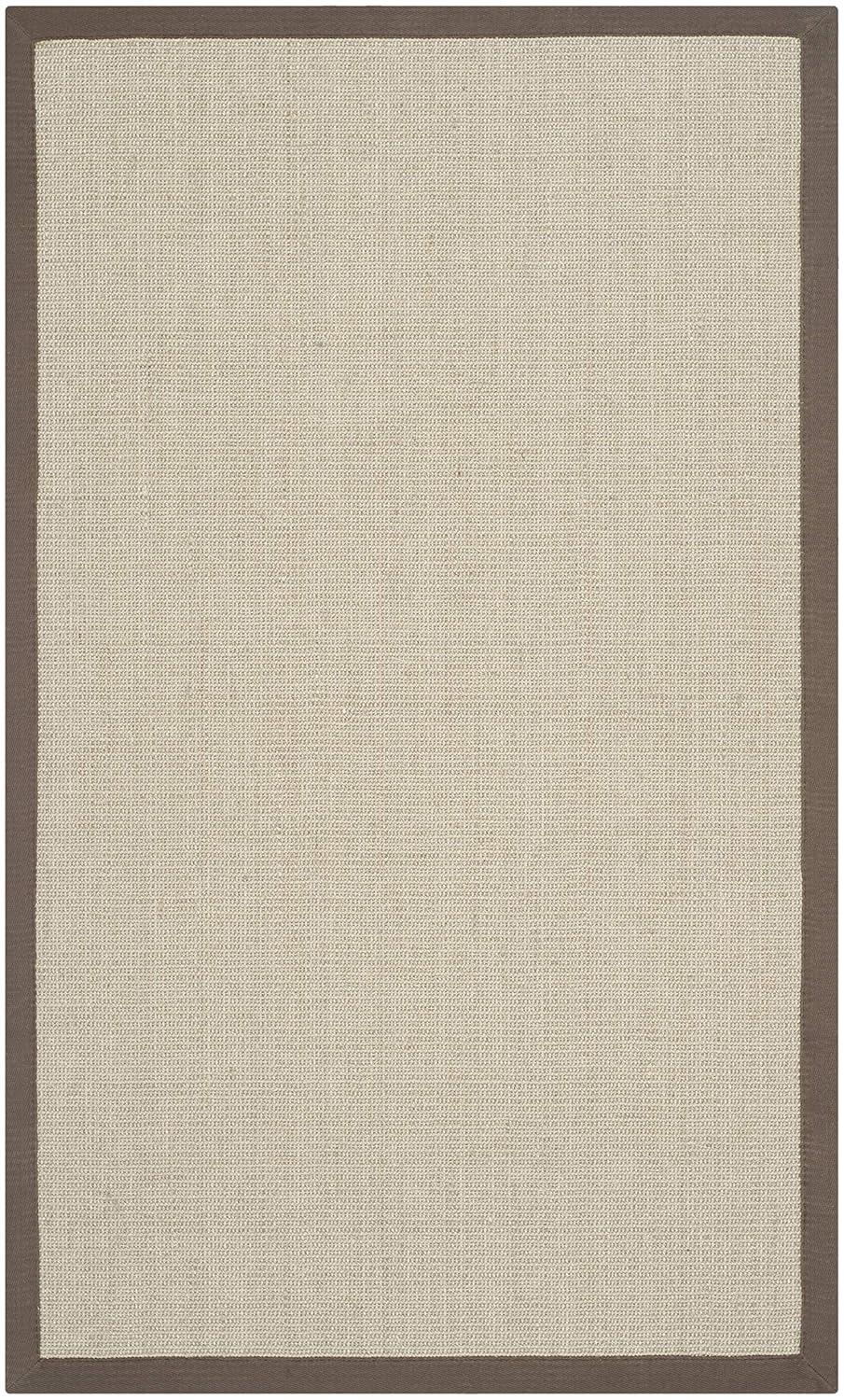 Natural Fiber NF441 Power Loomed Indoor Accent Rug - Taupe/Light Brown - 2'6"x4' - Safavieh.