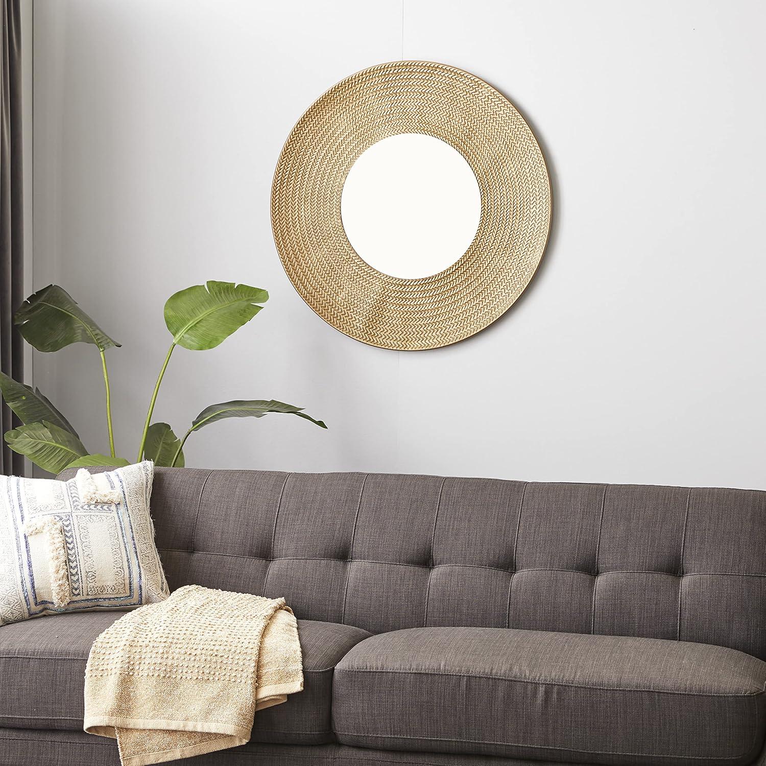 Metal Flat Wall Mirror