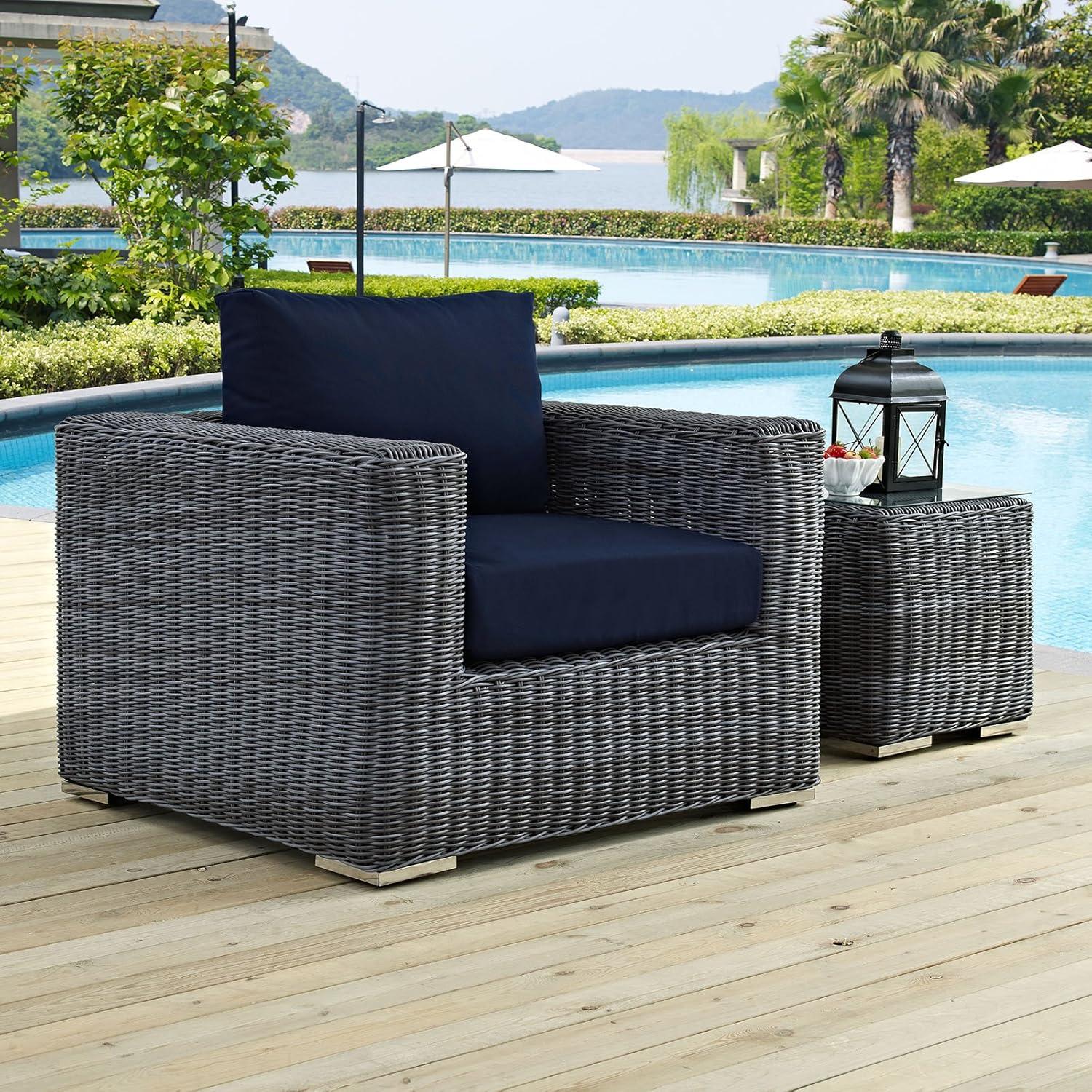 Modway Modrest Invite Outdoor Patio Corner