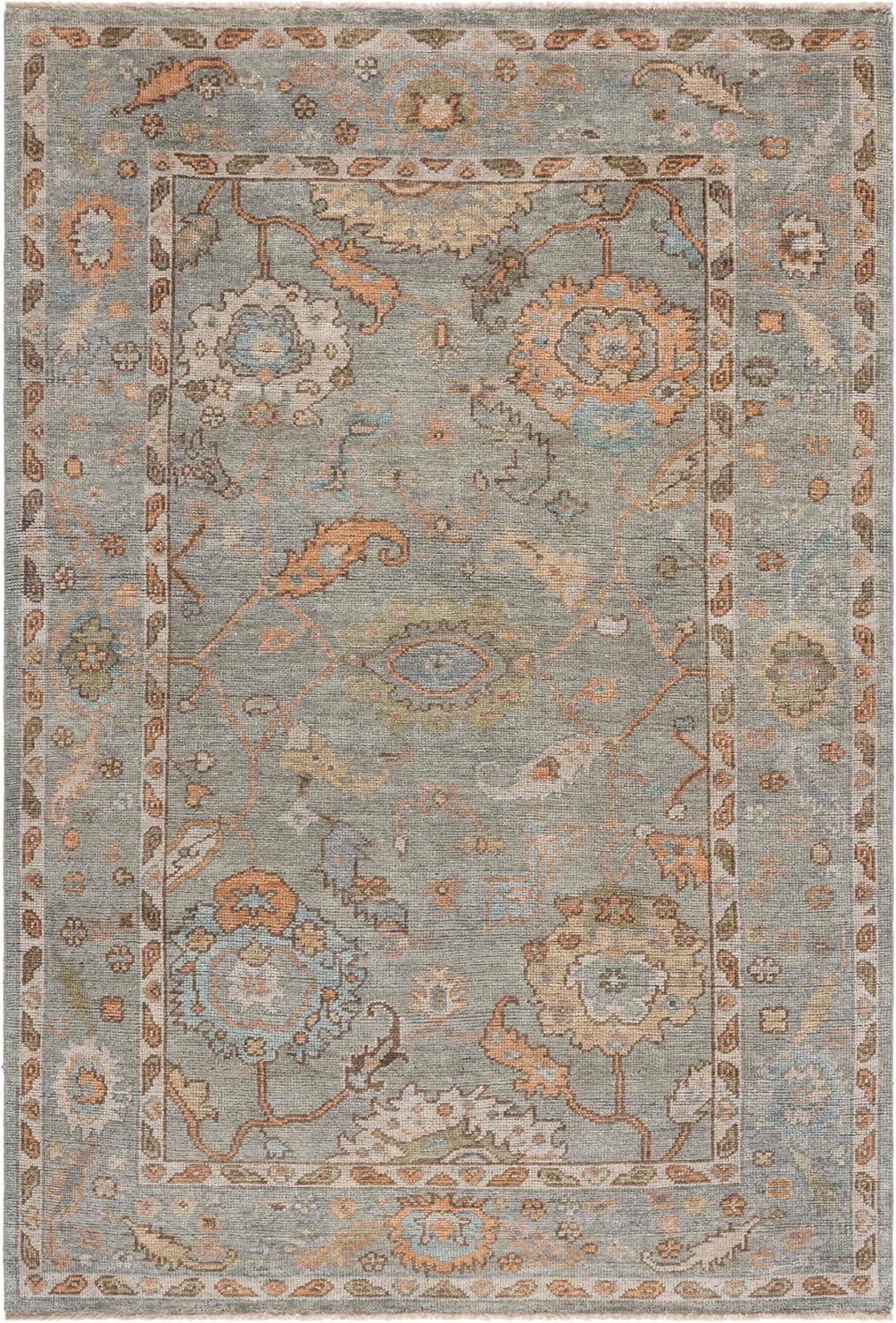 Izmir Hand Knotted 70% Wool, 30% Viscose Oriental Rug