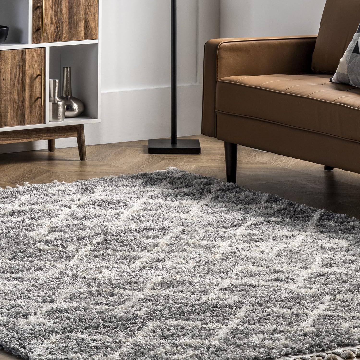 Nuloom Transitional Kristi Shag Indoor Area Rug