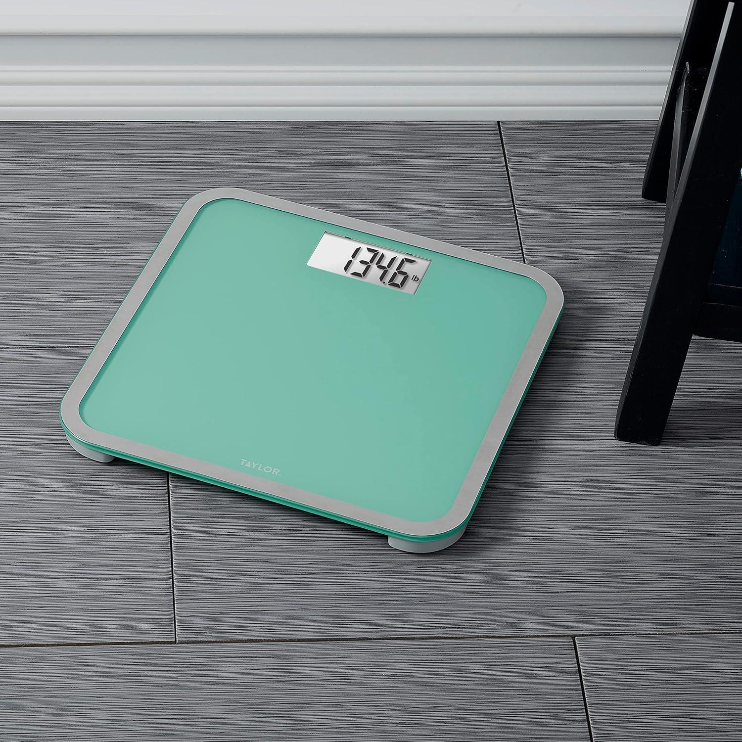 Taylor Digital Bathroom Scale, 500 Pound Capacity, Sea Foam Green & Reviews | Wayfair