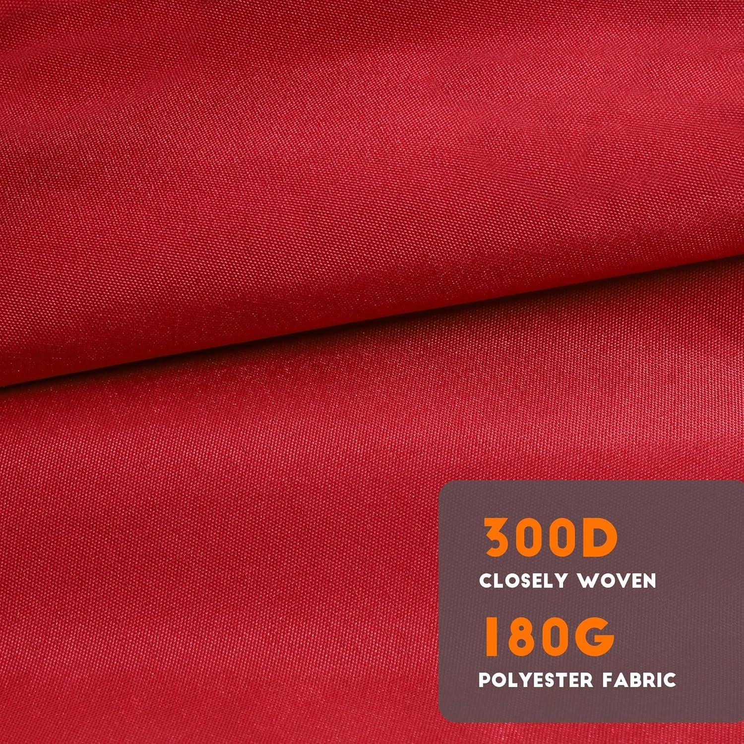 WLAGOOD 9' Patio Outdoor Table Market Yard Umbrella Replacement Top Cover with 8 Ribs, 9ft Canopy,Canopy Garden Umbrella Outdoor Stall Umbrella Beach Sun Umbrella Replacement Cloth