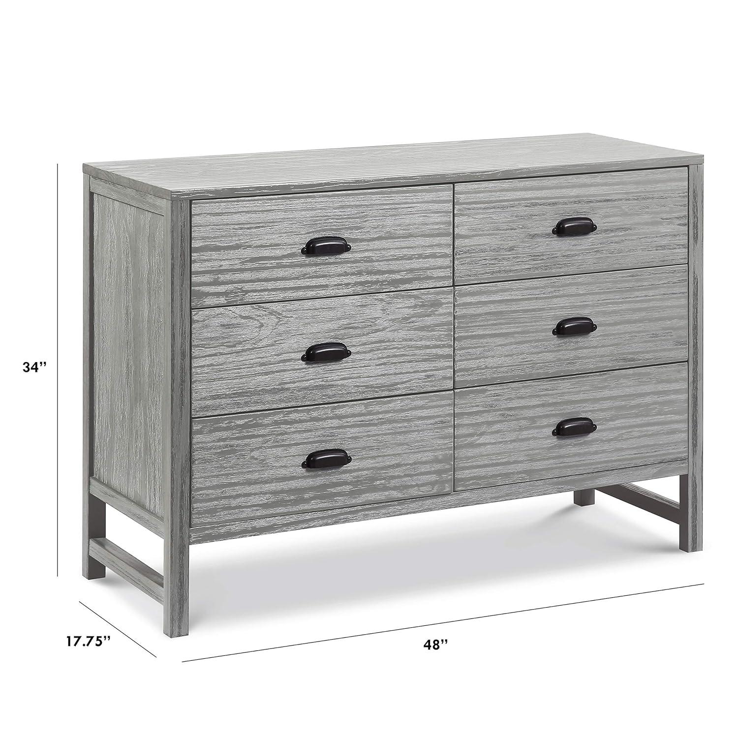 Fairway 6 Drawer Double Dresser