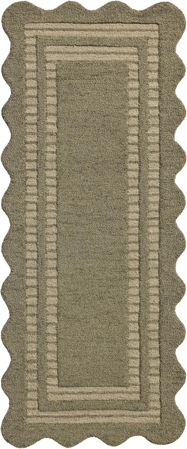 Chris Loves Julia x Loloi Scottie Olive / Pebble Area Rug