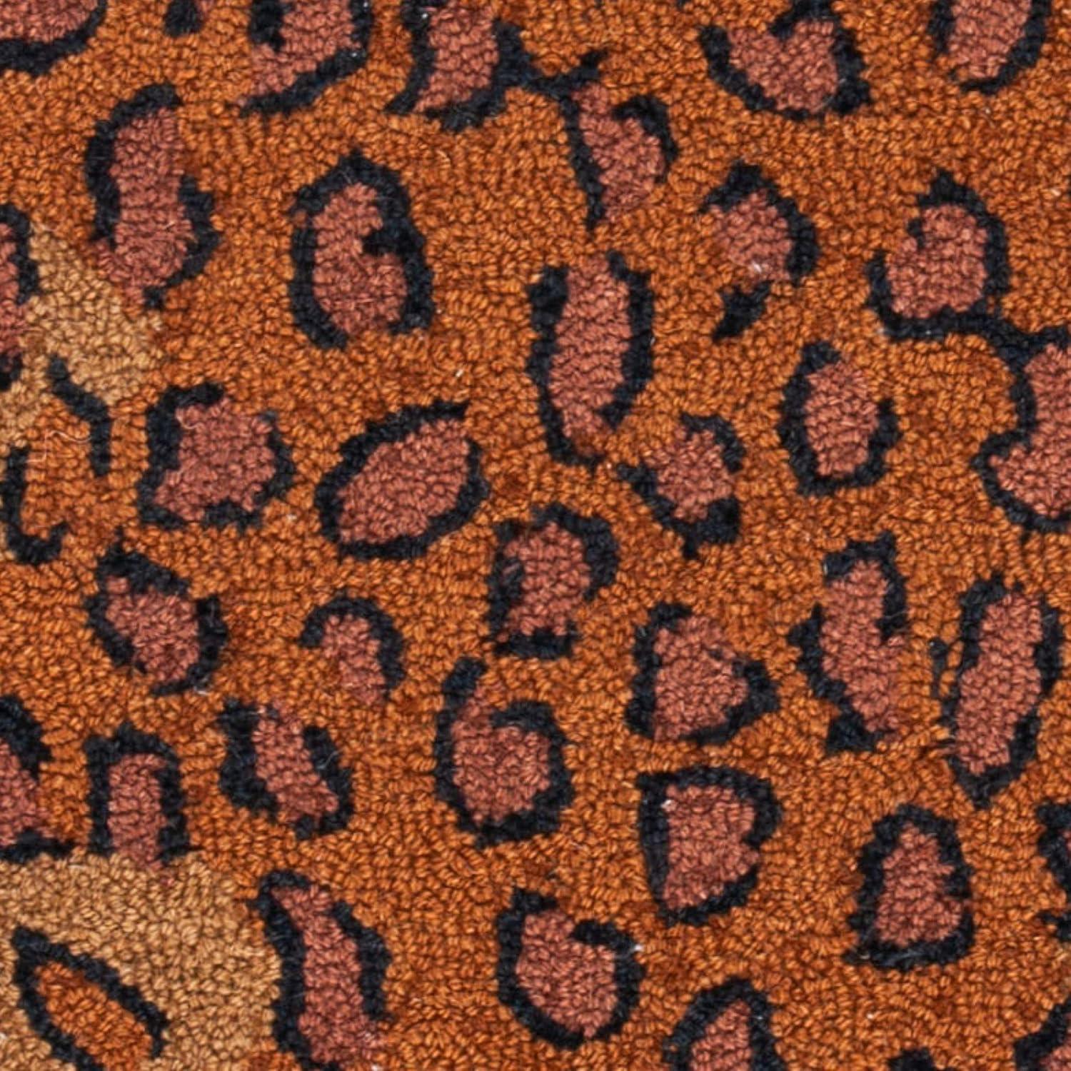 Chelsea HK15 Handmade Area Rug - 3'9"x5'9" - Black/Brown - Safavieh