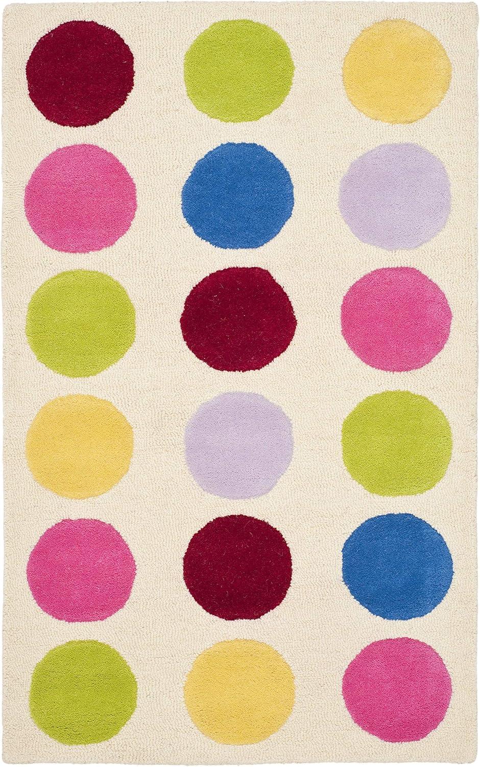SAFAVIEH Kids SFK386A Handmade Ivory / Multi Rug