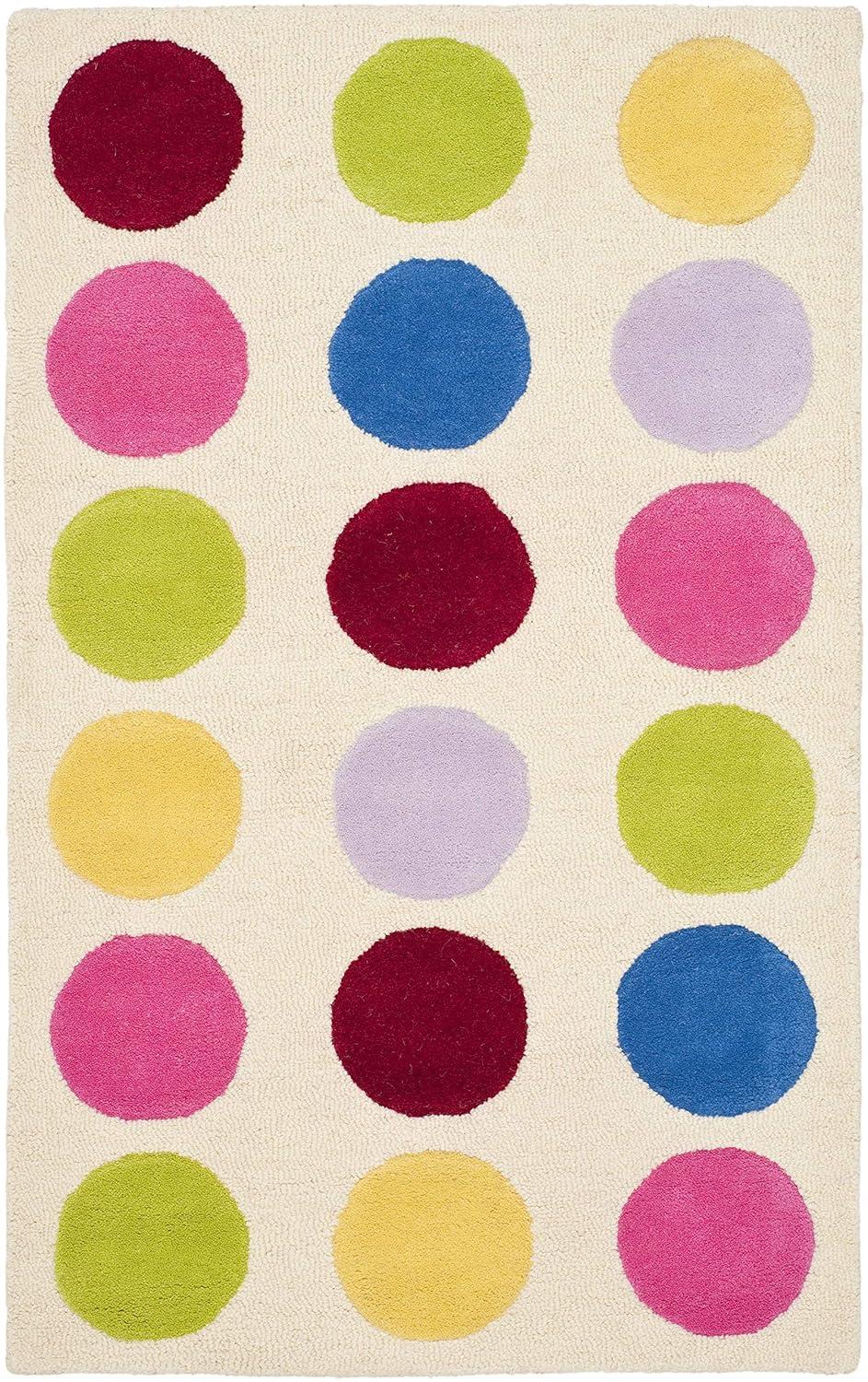 SAFAVIEH Kids SFK386A Handmade Ivory / Multi Rug