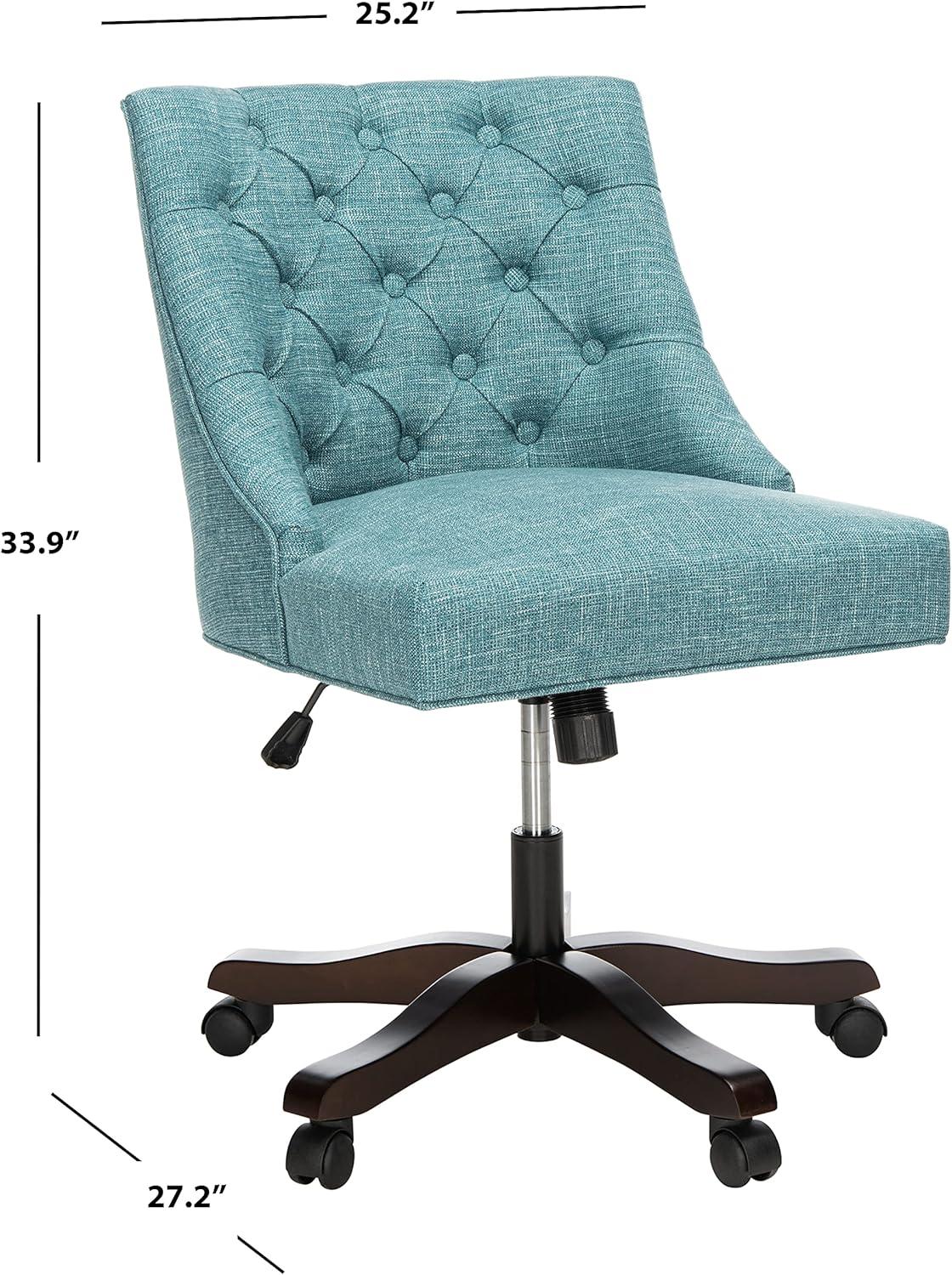 Soho Tufted Swivel Desk Chair  - Safavieh