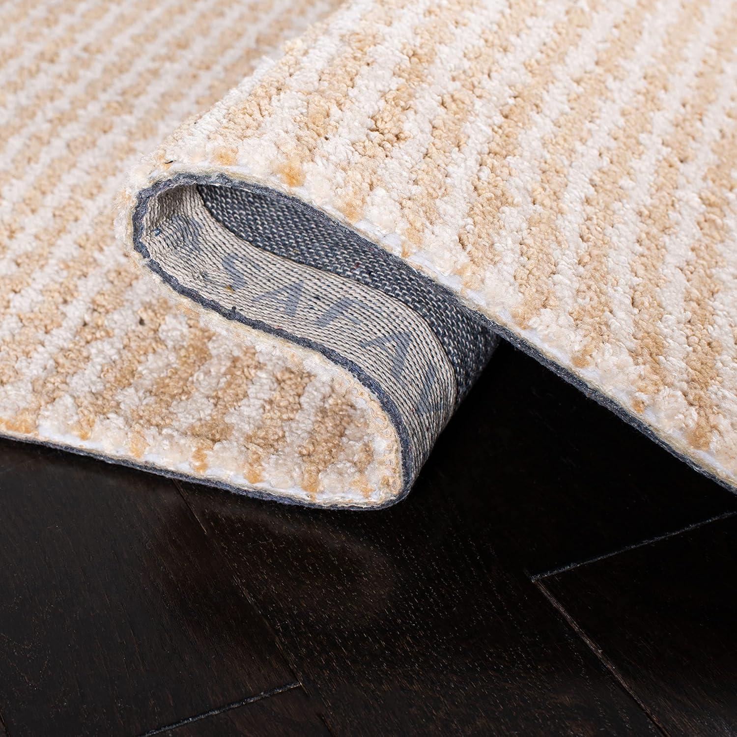 Soho SOH478 Hand Tufted Area Rug - Gold - 8'x10' - Safavieh.