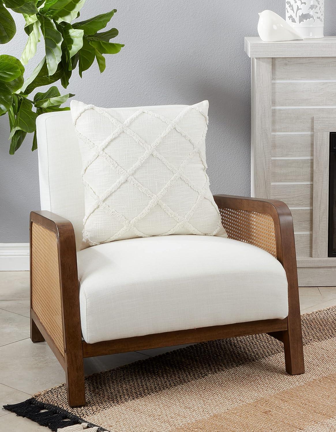 Saro Iero Collection Cotton Throw Pillow