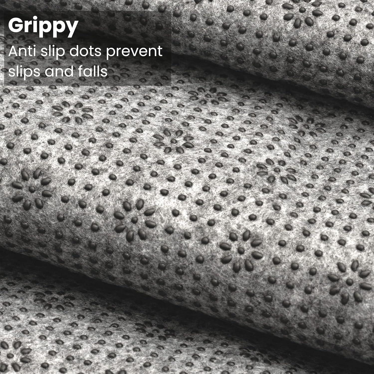 DABLINE 80" x 40" Non Slip Rug Pad for Tufting and Rug Making, Thick and Grippy Backing Fabric