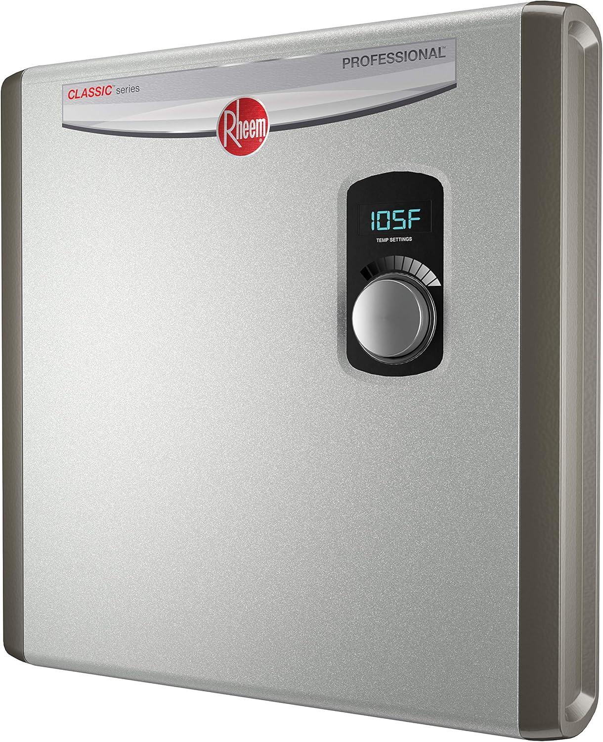 Professional 24kW / 240 Volt 5.9 GPM Tankless Electric Water Heater