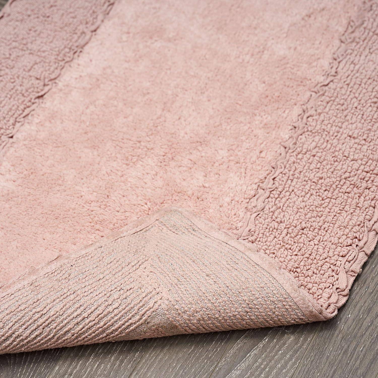 Laura Ashley Laura Ashley Ruffle 100% Cotton Bath Rugs
