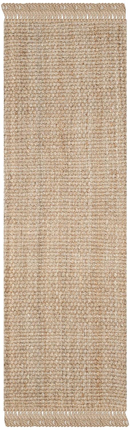 Natural Fiber NF467 Hand Woven Indoor Runner - Natural - 2'6"x10' - Safavieh