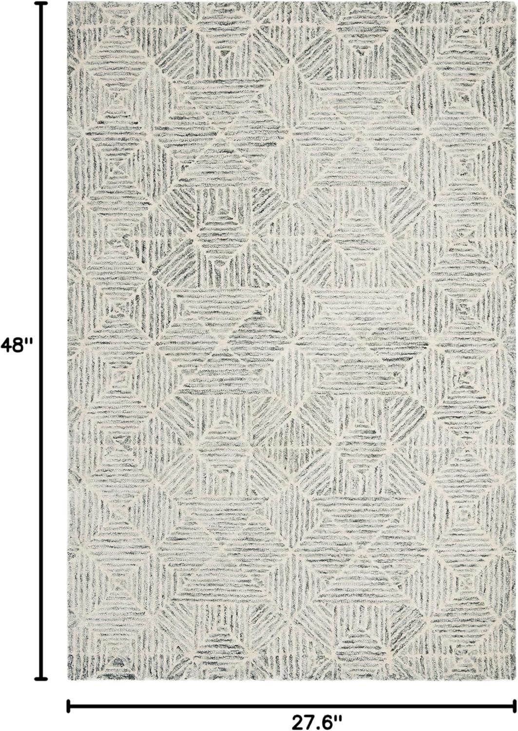 Abstract ABT763 Hand Tufted Area Rug  - Safavieh