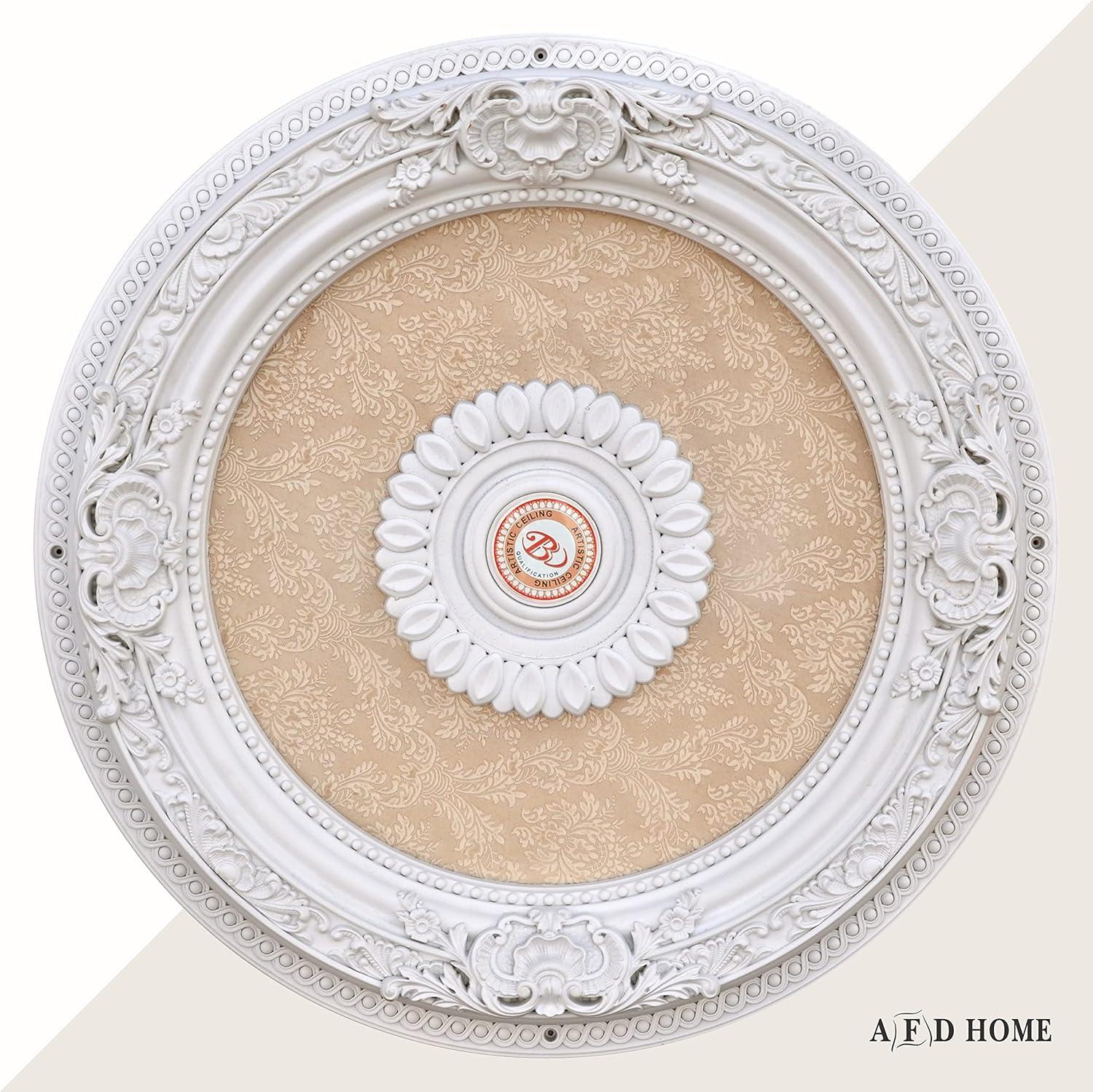 Blanco Petite Chandelier Ceiling Medallion