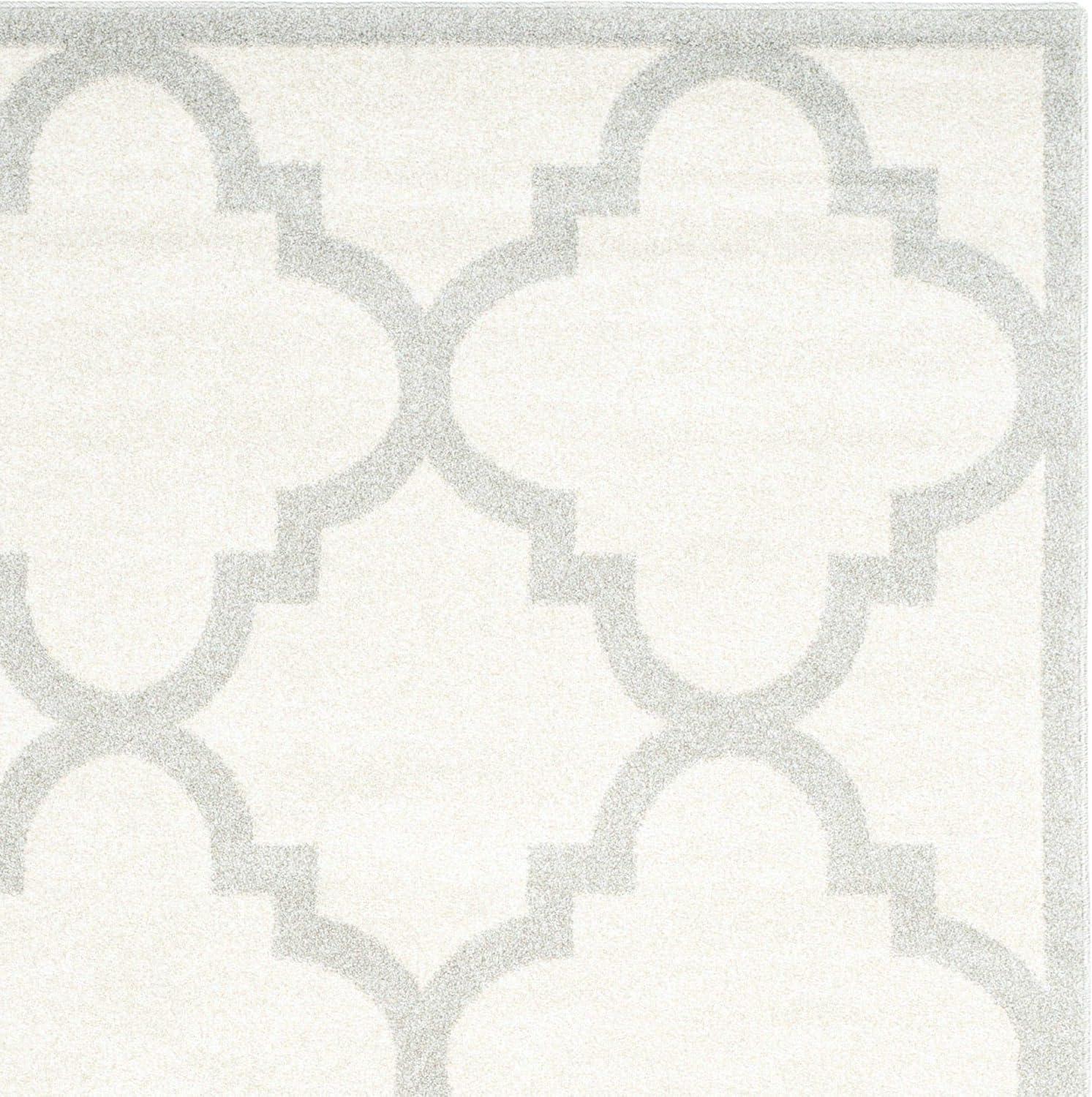 SAFAVIEH Amherst Willmer Geometric Area Rug, Beige/Light Grey, 6' x 9'