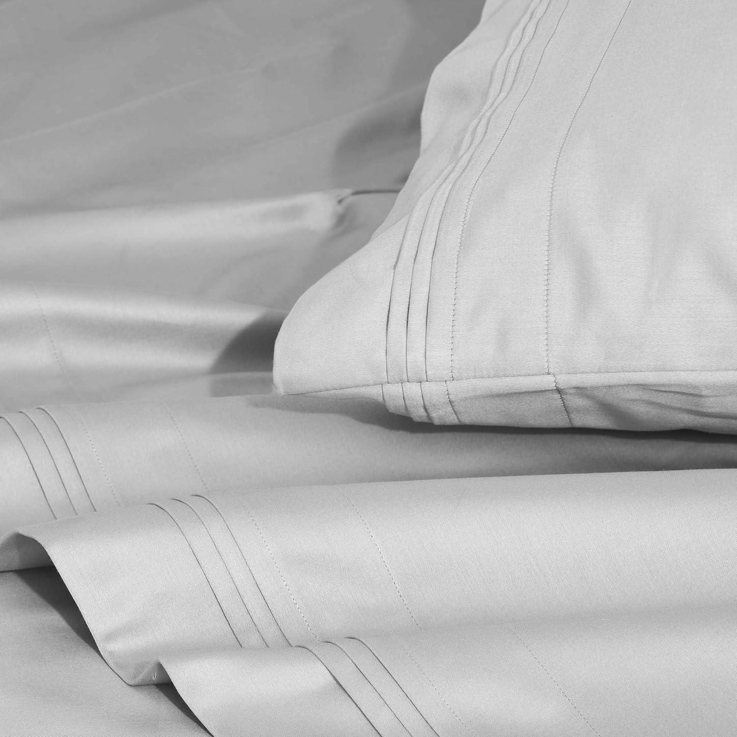 Superior Egyptian Cotton Deep Pocket Solid Luxury 1500 Thread Count Sheet Set