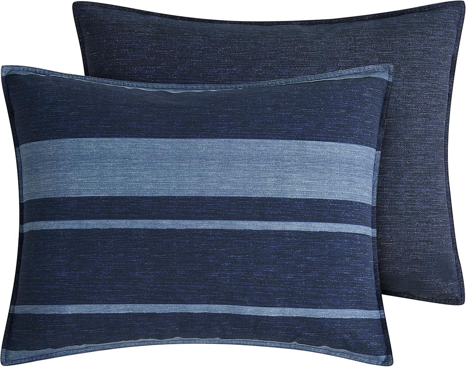 Nautica Nautica Longpoint Navy Reversible Cotton Comforter Set