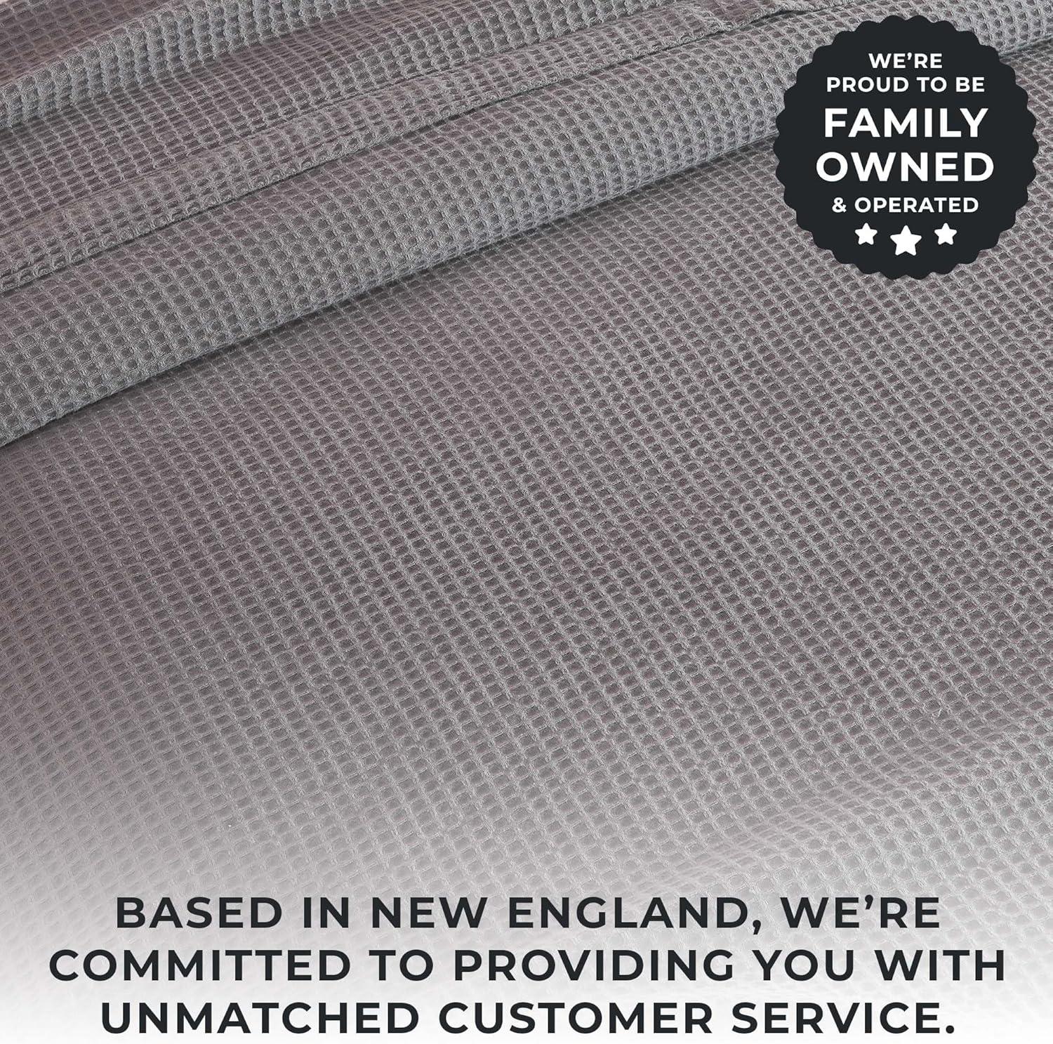 FreshFolds 100% Cotton Waffle Weave Blanket