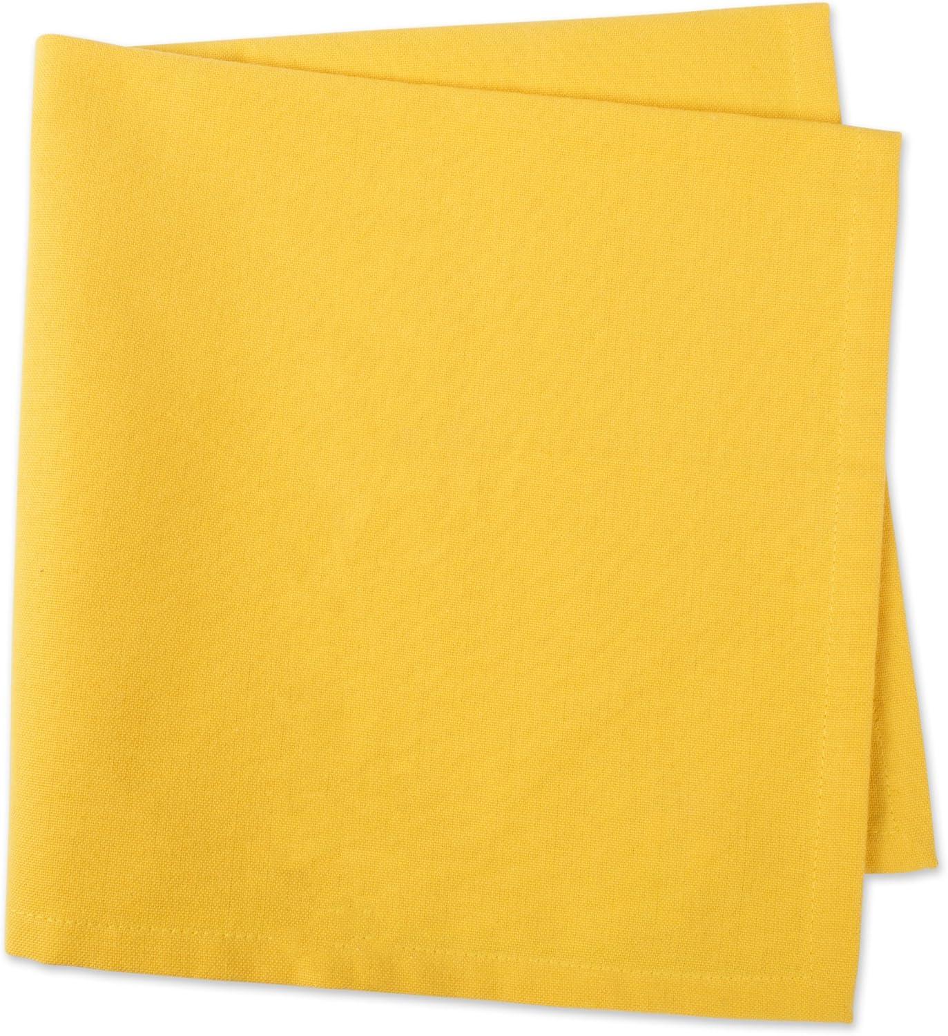 Design Imports Marigold Solid Napkin Set/6