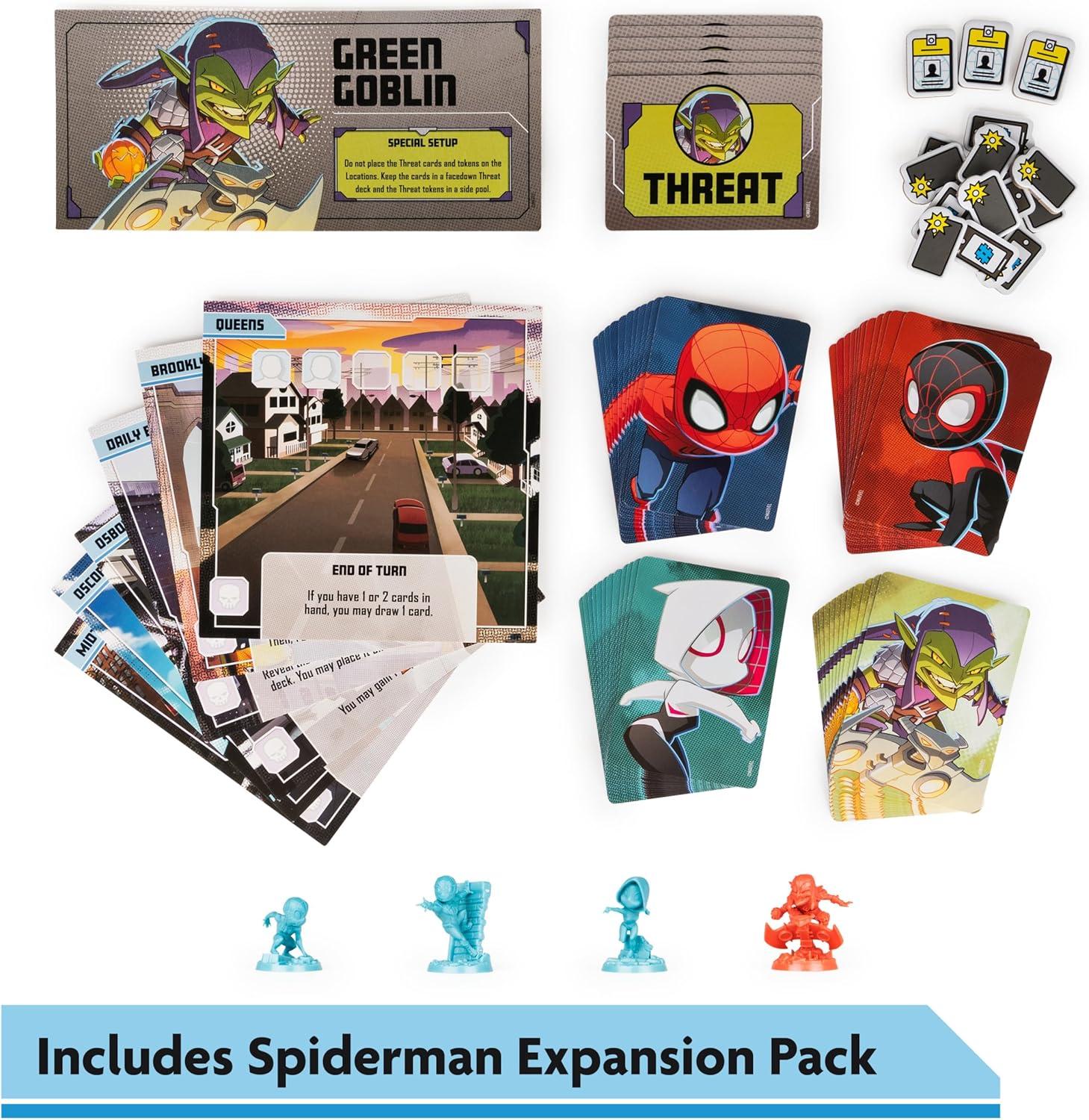 Marvel United, Board Game Bundle Spiderman Dr. Strange, Ages 8 and up