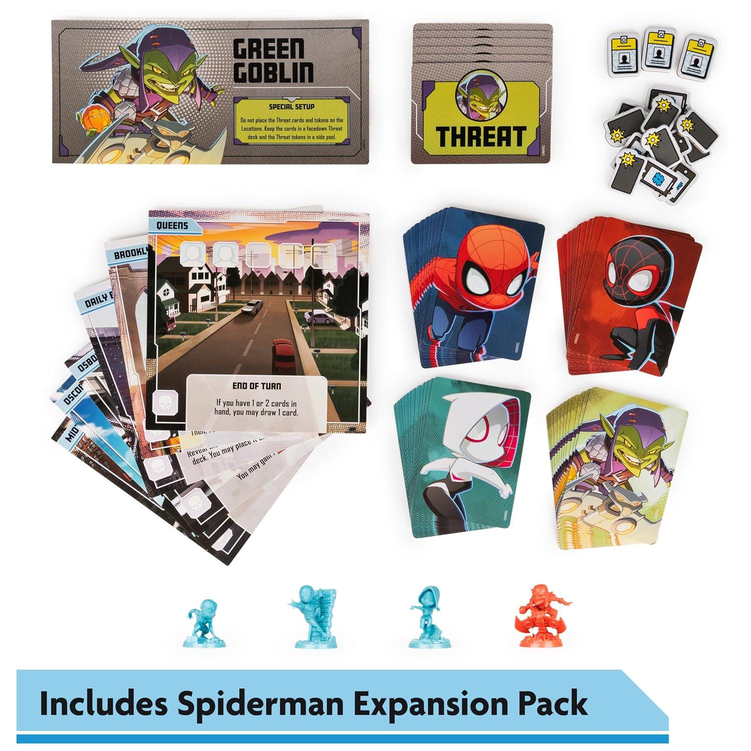 Marvel United, Board Game Bundle Spiderman Dr. Strange, Ages 8 and up