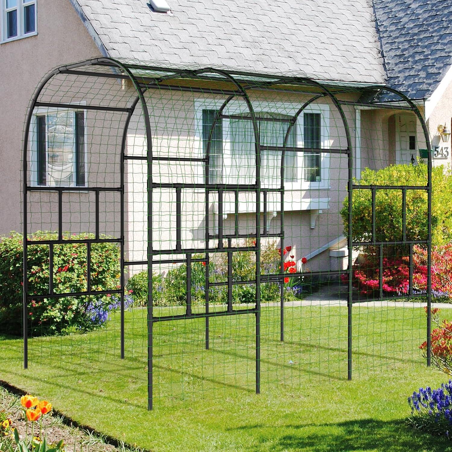 Blooming Large Garden Arch Gazebo Pergola