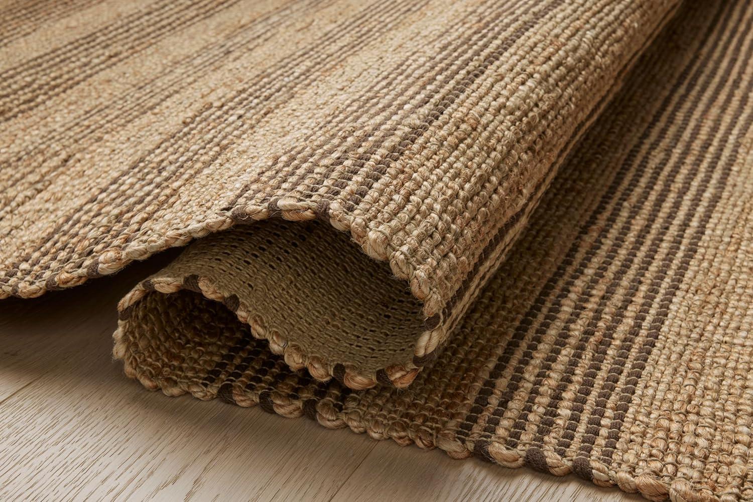Judy II Jute-Blend Rug by Chris Loves Julia x Loloi - Natural and Ivory / 2'6" x 7'6" Runner