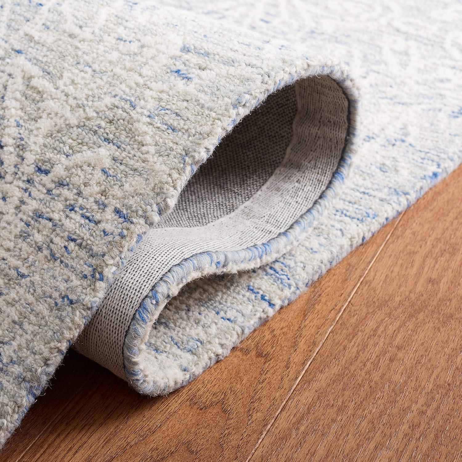 Canora Grey Greisofe Hand Tufted 80% Wool, 20% Cotton With Cotton Backing Floral Rug