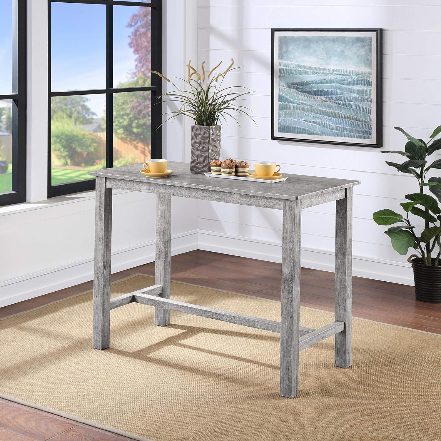Sonoma Counter Height Pub Table Storm Gray - Boraam: 4-Seat Rectangle