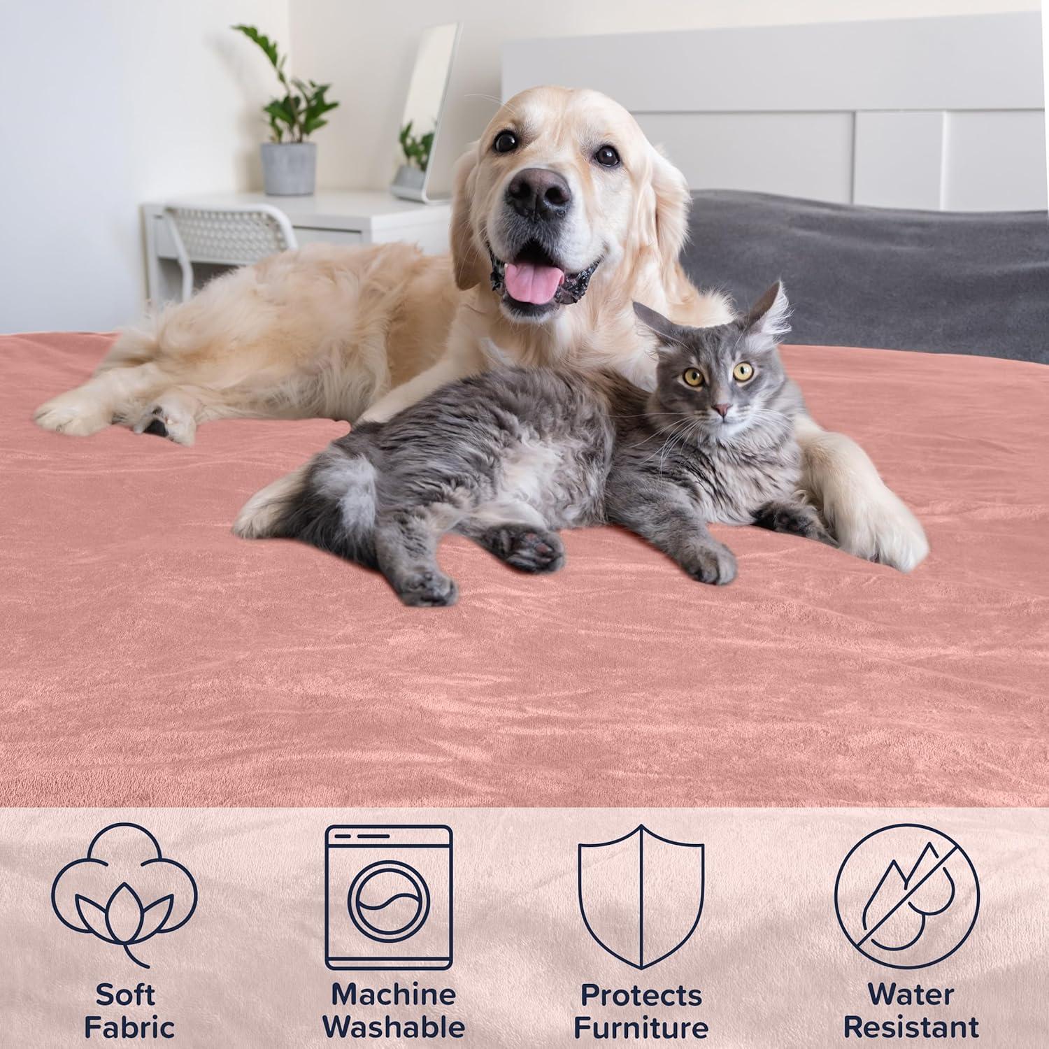 Petmaker PETMAKER 60x70in, 60x80in, 80x100in Water-Resistant Dog Blanket