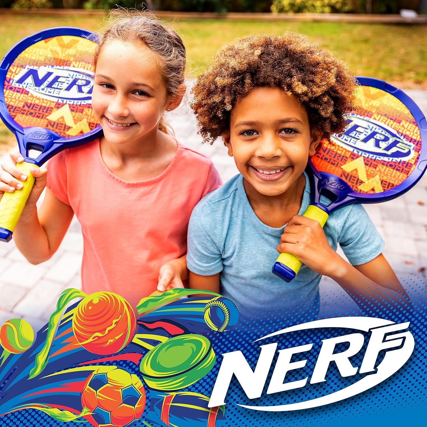 NERF Small Driveway Tennis Set